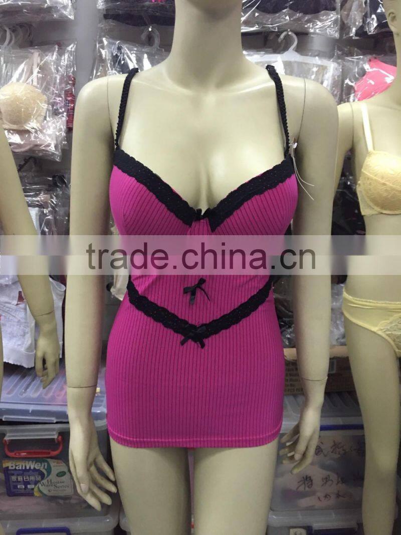 2016 new arrival sleepwear range breathable high technic processed