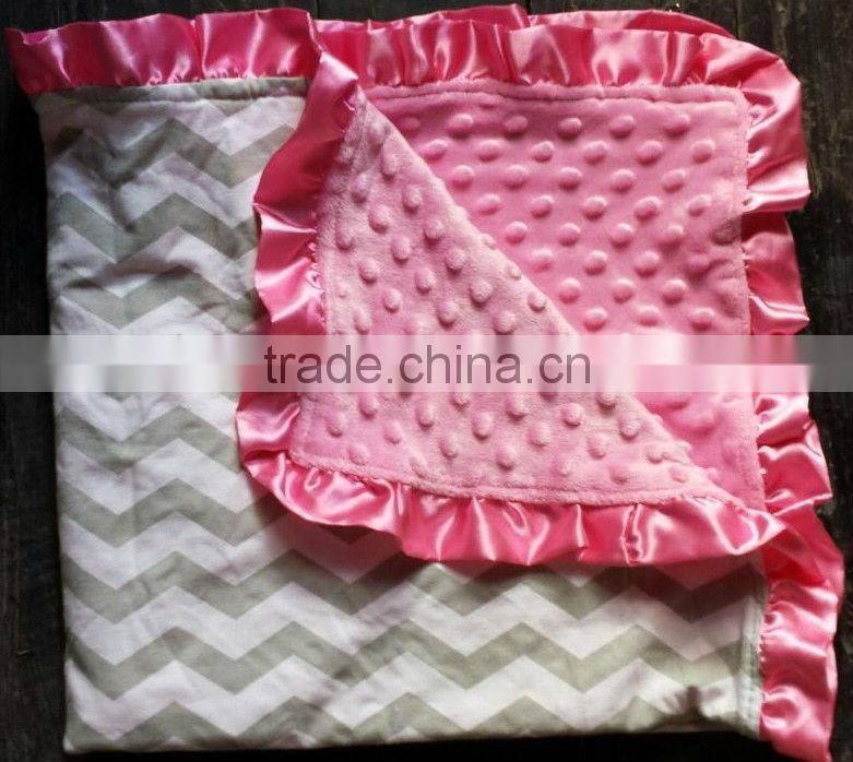 baby Chevron Minky Blanket Baby Minky Blanket soft baby blanket minky dot Plain Minky Dot fabric Baby blankets baby mink blanket