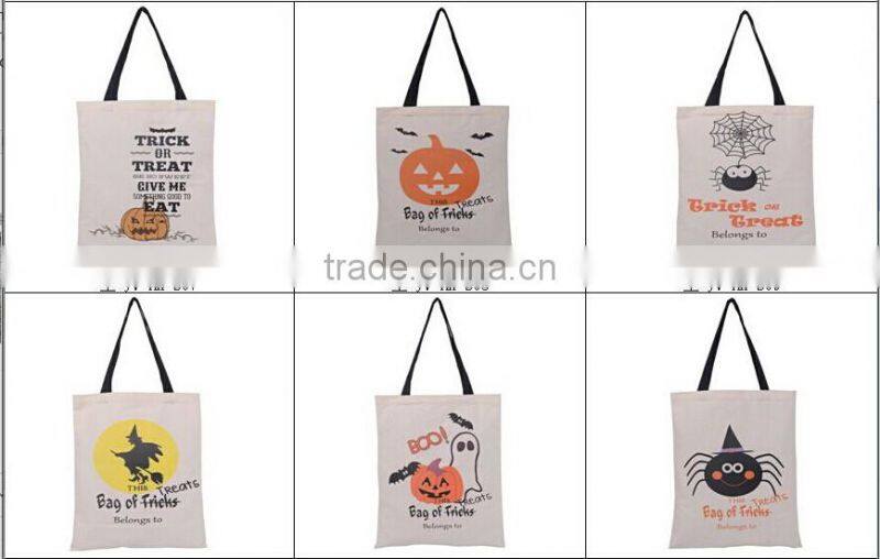 halloween bucket Halloween Tote Bags with Handle Pumpkin Christmas Shopping Bags Festival Gifts Bag Halloween Canvas Bag