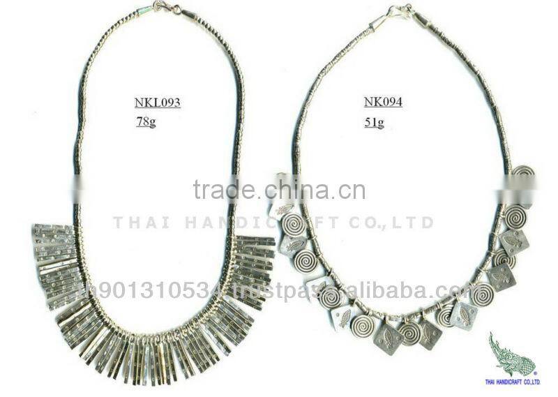 Thai Karen Silver Necklace & Pendant Jewelry 925 Sterling Silver