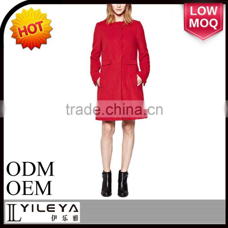 Latest Fashion Women's Design Winter Long Coat