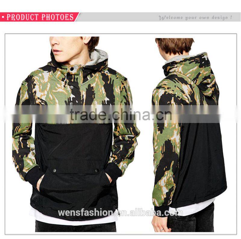 Wholesale Front Sublimation Custom Hoodie Jacket Wholesale For Man