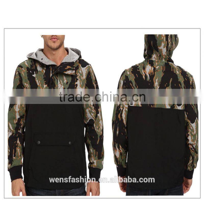 Wholesale Front Sublimation Custom Hoodie Jacket Wholesale For Man