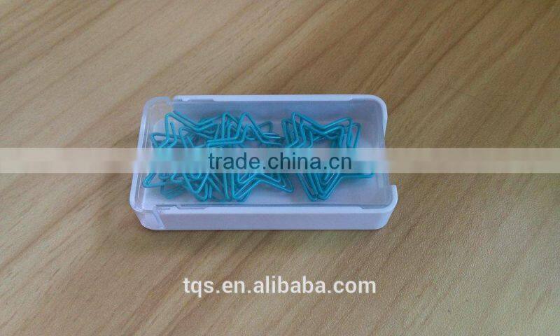 Funny Star Shaped Paper Clips New Design 2015/Paper Clip Box