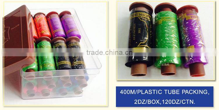Know different market style beautiful raw material sewing thread