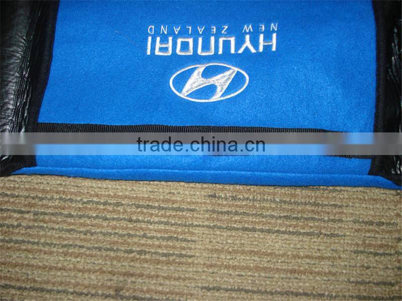 2015 New Style 50X60 Inch Double Layers Polyester Fleece With PVC Custom logo Foldable Plastic Picnic Mat