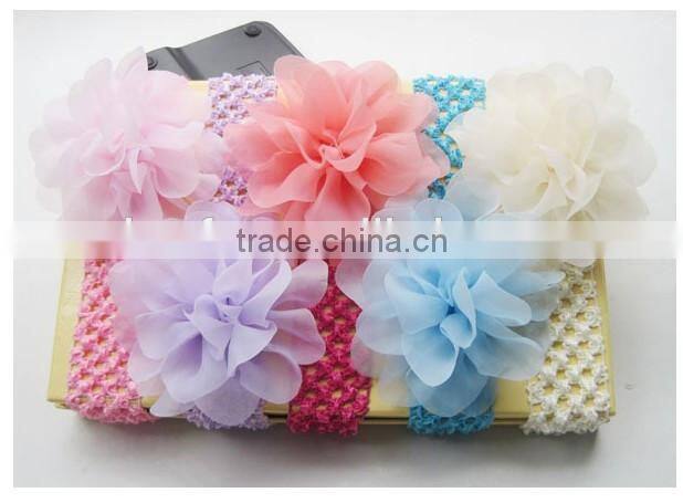 pretty lace bowknot baby hair bands
