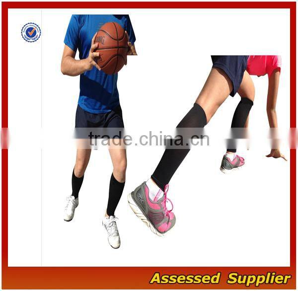 Professional Customize Men's Sport Calf Compression Sleeves/Nylon Compression Socks/Foot Sleeve---AMY15505
