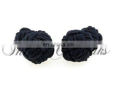 silk knot cufflinks
