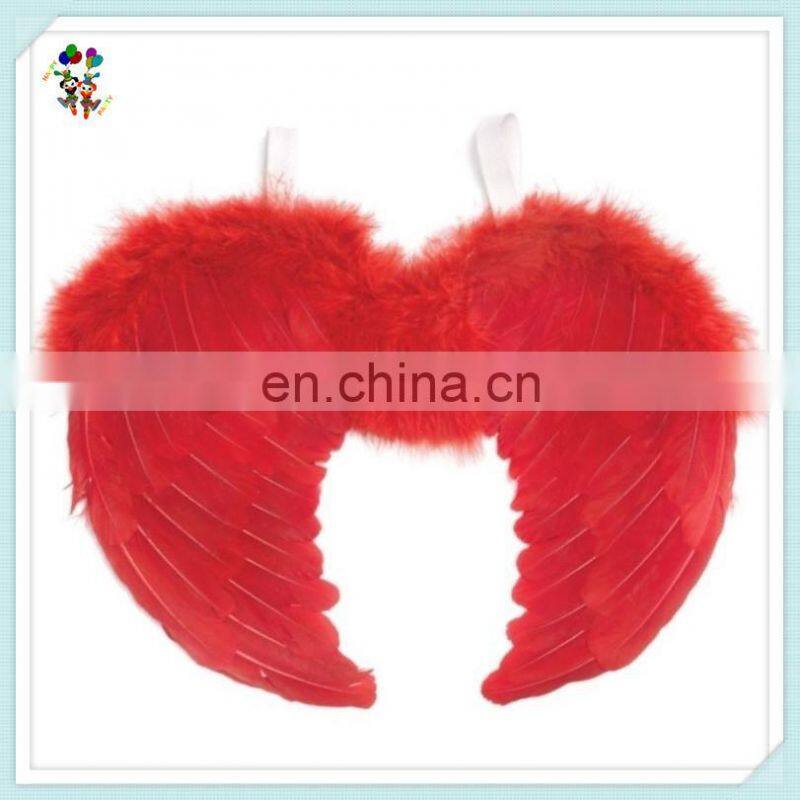Adult Costume Cheap Large Red Feather Angel Wings HPC-0852