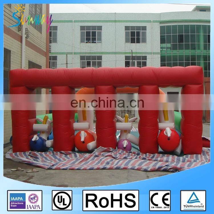 Inflatable Horse Racing Jumping Bouncing Game