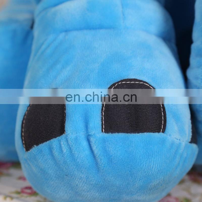 lovely promotion gifts soft animal stuffed colorful elephant soft pillow plush toys