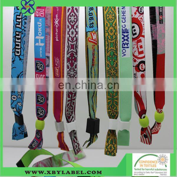 Festival fabric custom wristband