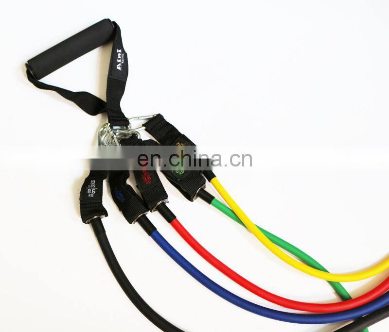 ANY-006 High quality Fabric sleeve cover Power Resistance bands wholesale,exercise resistance bands,big 5 resistance bands