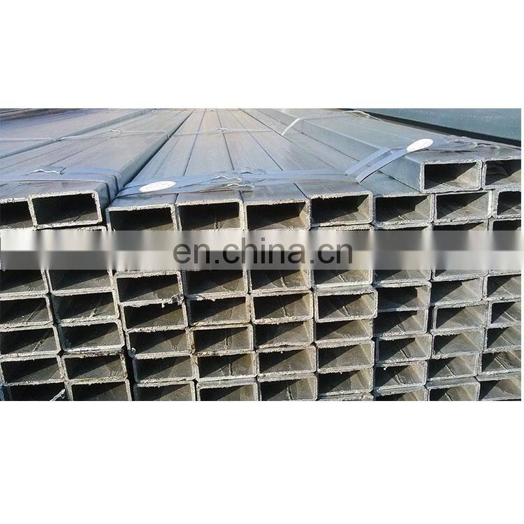 Manufacturer supply galvanized construction rectangular tube