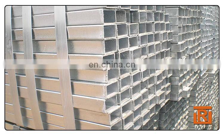 200mm diameter galvanized rectangular steel pipe prices