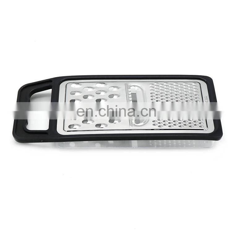 Multi Function Fruit Vegetable Grater Manual Cheese Grater with Storage Box