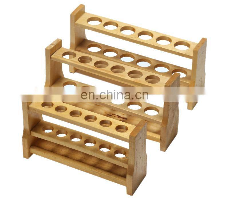 Lab Equipment Burette Stand Wooden CentrifugeTube Holder