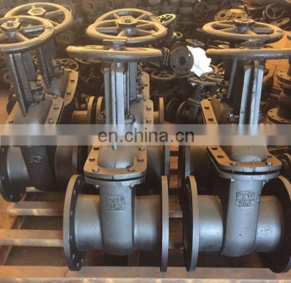 GOST /Russia  cast iron brass sealing gate valve Z44T-10/16