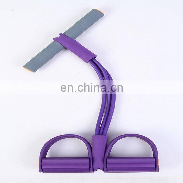 hand foot pedal gym yoga elastic fitness multi-function exercise pull ropes