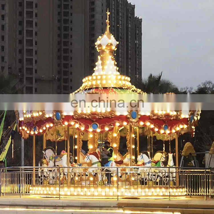 Beautiful atracciones de feria amusement park rides carousel horse