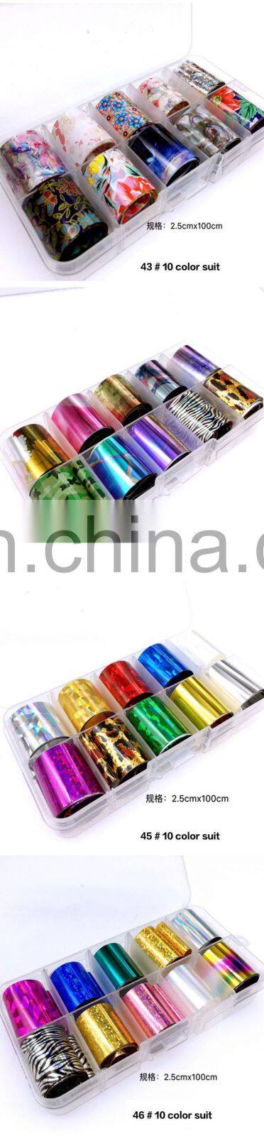 factory brand LOGO transfer foil Nail foil for nail art sticker for the nail art decoration LOGO FOIL