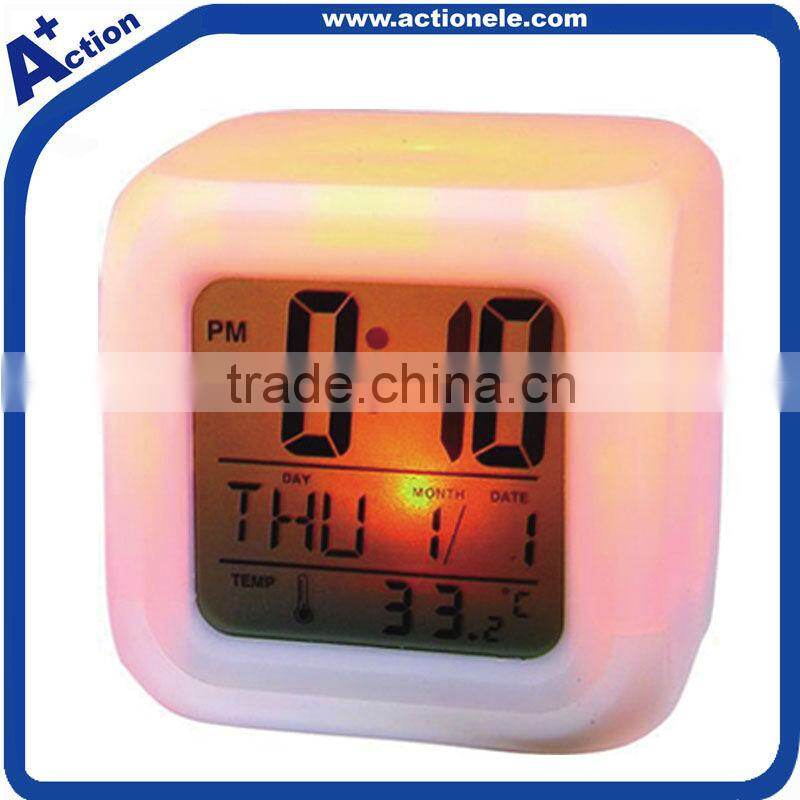 table clocks with LED backlight