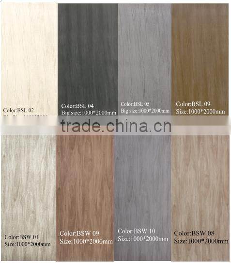 Wood look series big size thin floor tile