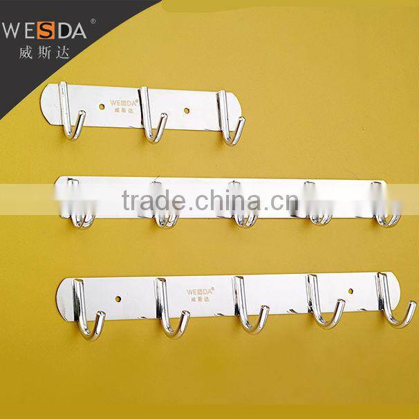 Wesda Stainless Steel Coat Hooks Wall Mounted D025