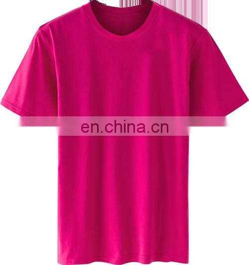 Manufacturer wholesale summer cotton round neck t-shirt printed logo short-sleeved t-shirt women's custom women's clothing