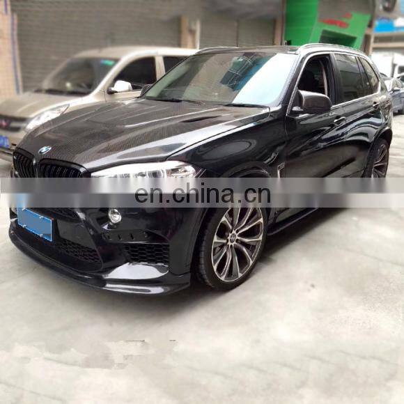 RUNDE X5 F15 MP Style carbon fiber Front Lip For BMW X5M Sport Utility 4-Door Front Bumper Lip 2014-2018