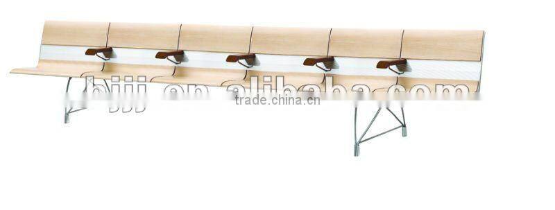 indoor public seating long bench H60D series