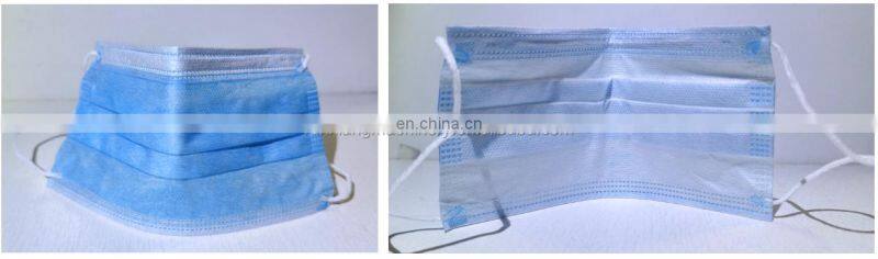 Full Automatic Surgical Mask Making Machine Face Mask Making Machines Madical Masks Production Line