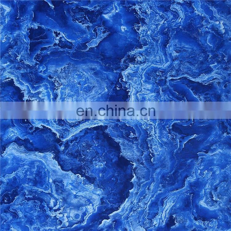Wholesale Blue Veins Egyptian Artificial Marble Floor Tiles