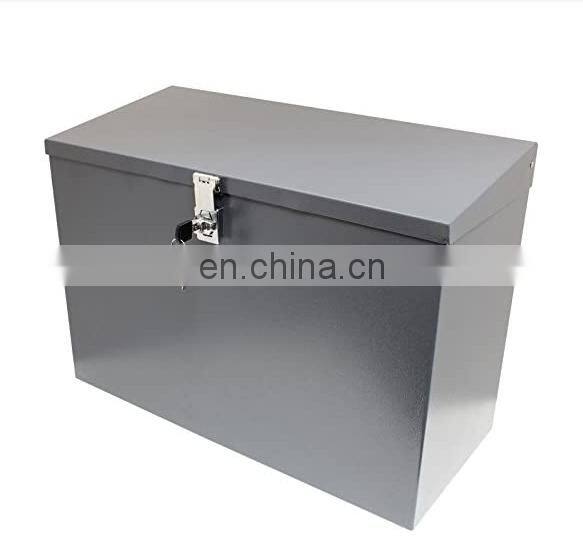 Galvanized Steel Waterproof Home Parcel Drop Box Parcel Box Parcel Delivery Box