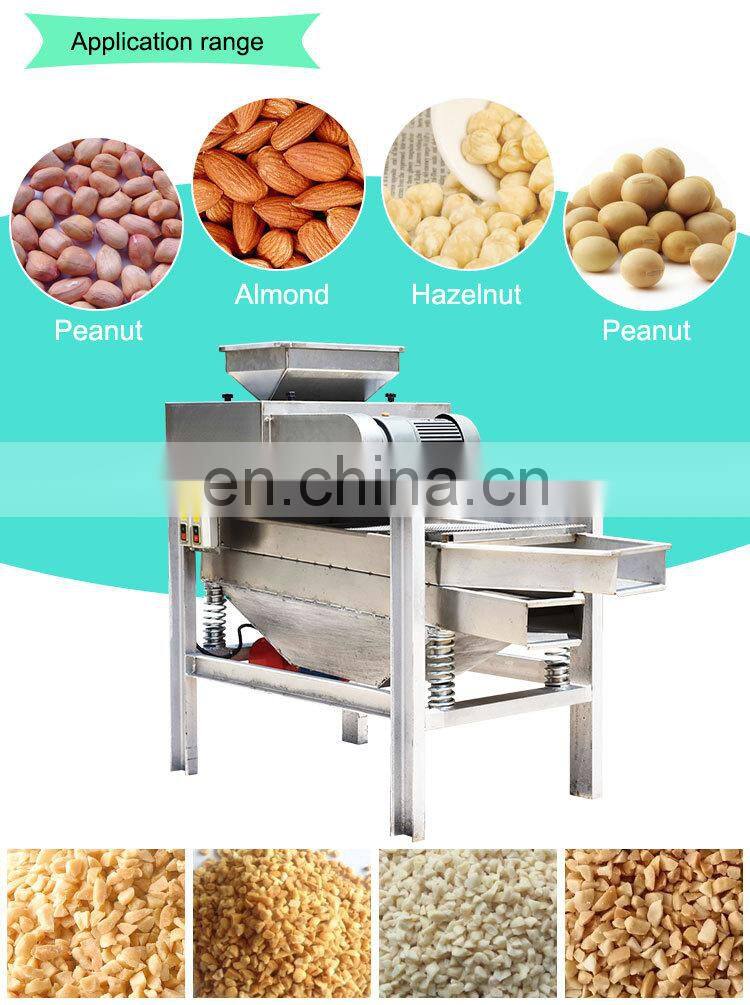 Hot Sale Automatic Peanut Crushing Almond Chopping Chestnut Cutting Machine Nut Dicing Chopper Machine