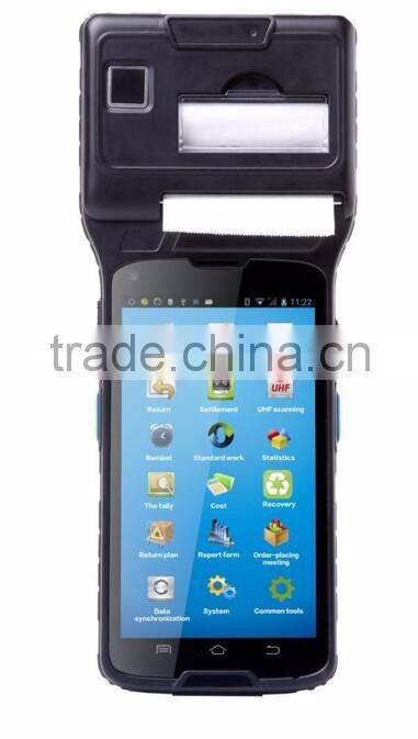 2D barcode scanner thermal printer with UHF RFID reader module