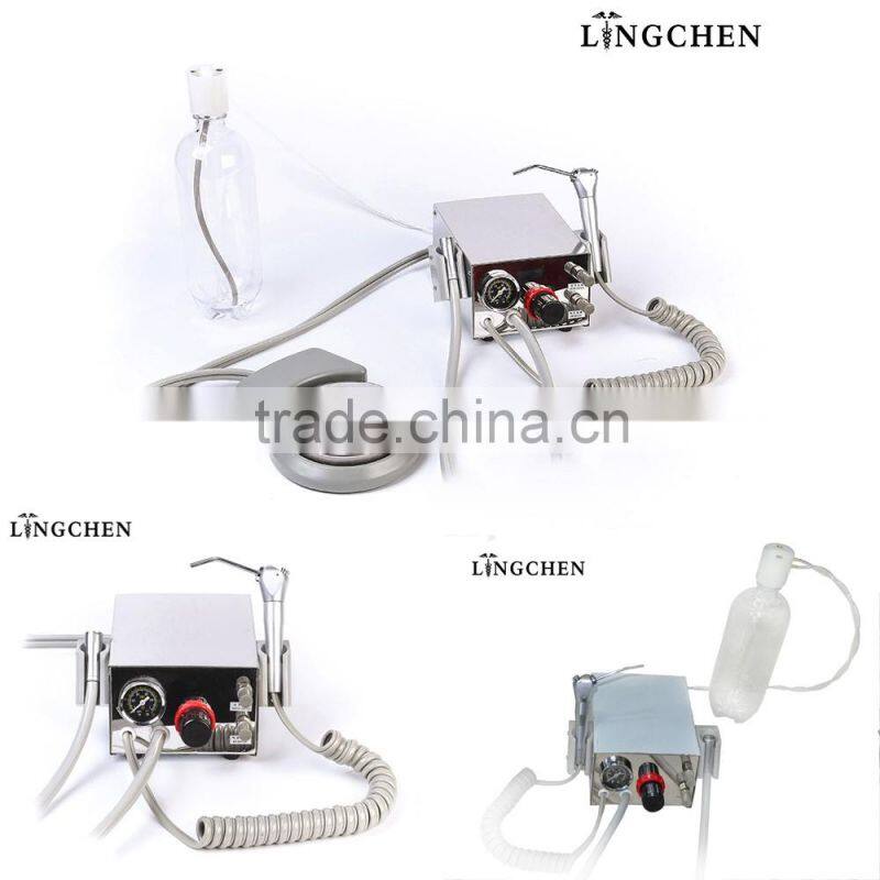 Portable Dental Turbine Unit with Bottle