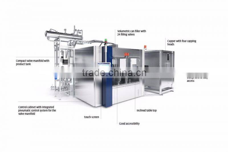 Brewers choice carbonated drinks 2016 hot export juice canning machine beer filling&capping line