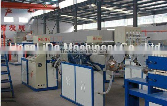 PVC plastic pipe machine