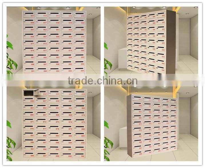 High Quality Waterproof Stainless Steel Outdoor Garden Mailbox