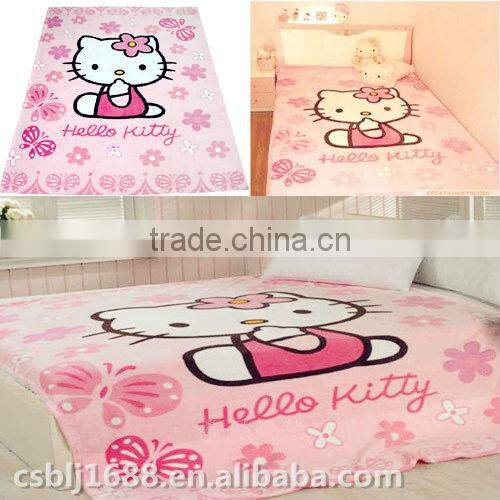 Microfiber Coral Fleece Air Condition Baby Blanket