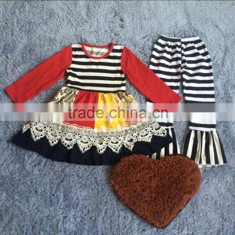 Wholesale In Bulk Kids Clothes 2016 Halloween Children Clothing Sets Kids Boutique Outfit