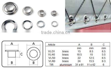 Bottom price Crazy Selling nickel free eyelet