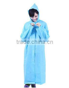 Fashion Custom Printed Rain Poncho