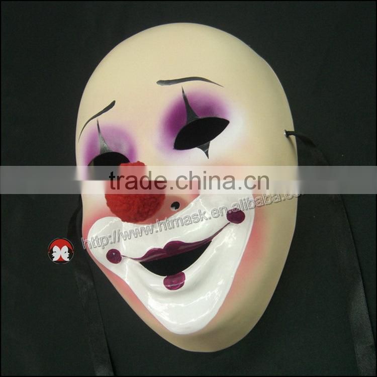 Hot Sales Jester Rigid Plastic Clown Mask Cartoon Show Mask Will Partyl Mask The Adults And Kids Can Wear