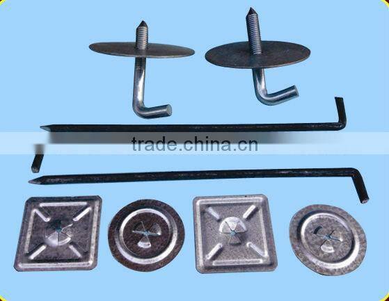 wall building foundation bolt insulation nail