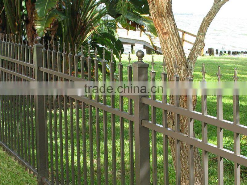 Alibaba Supplier Used Fully Welded Wrought Iron Fence for Sale