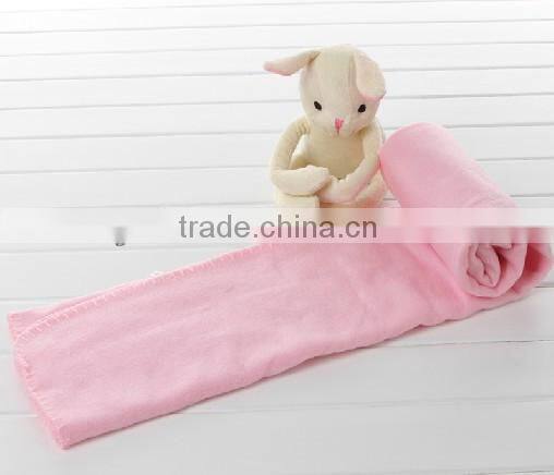 animal fleece baby blanket/animal rabbit hippo blanket/plush animal baby blanket