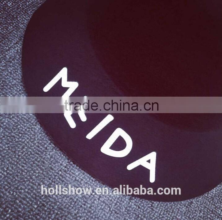 Letter MEIDA Printed Fedora Hats Wholesale Wool Dome Hat Korean Bucket Hat